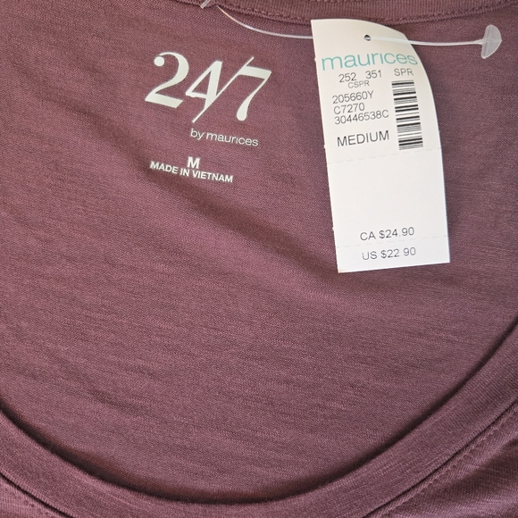 Maurices 24/7 top - Picture 3 of 8